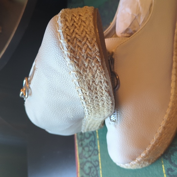 Coconuts by Matisse Mighty Fine Espadrille sneakers white Women's 7.5 M NEW NWB - Picture 11 of 13